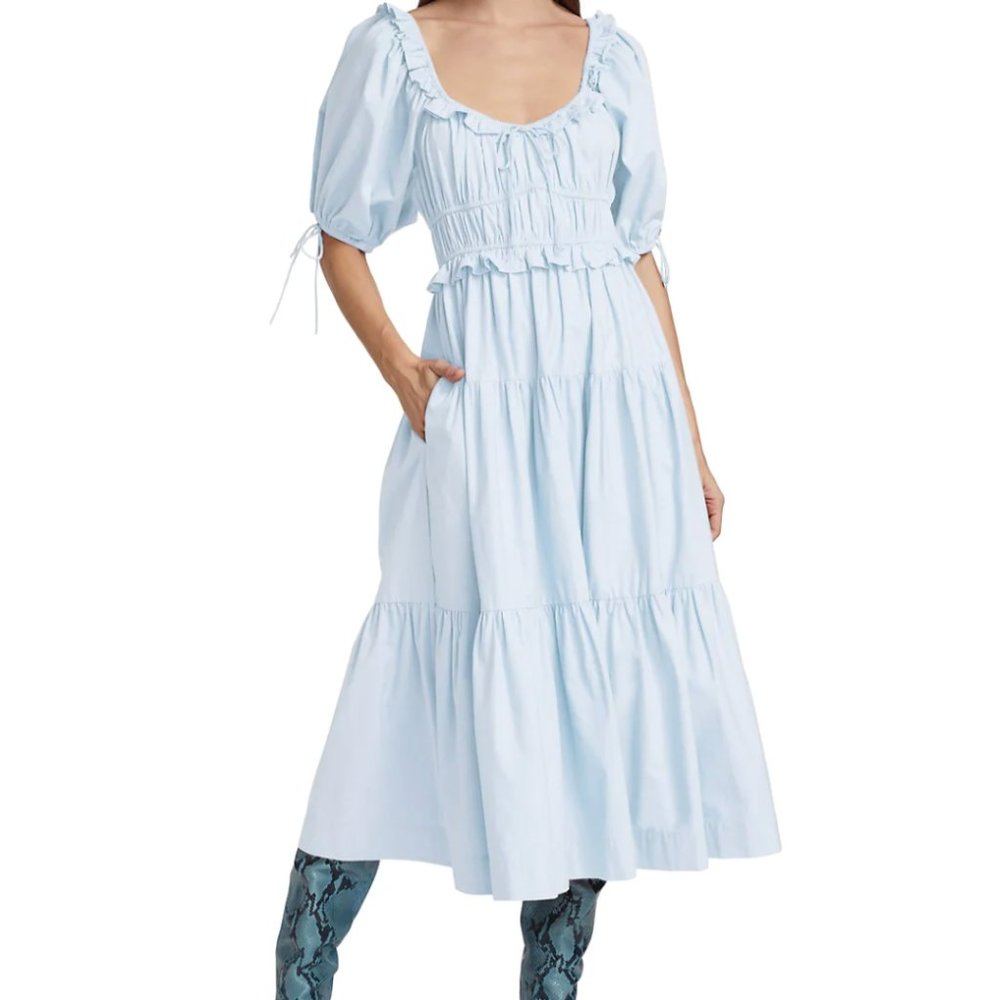 En Saison Brielle Tiered Midi Dress